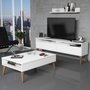Hanah Home Conjunto de Muebles de Salón Best - Blanco